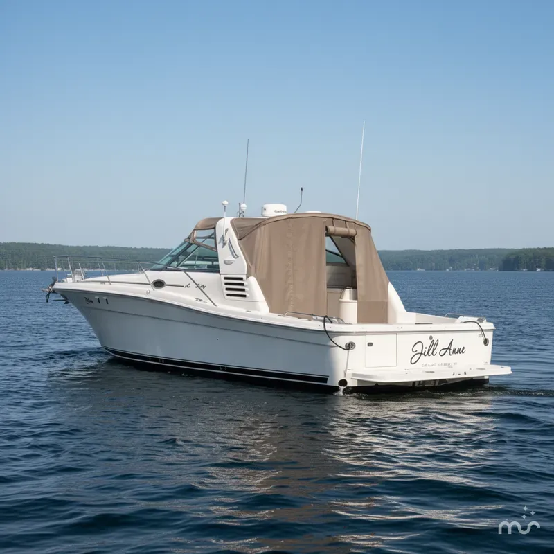 Slide: The Image of Sea Ray 370 Express Cruiser 1997 - 2