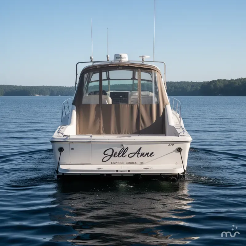 Slide: The Image of Sea Ray 370 Express Cruiser 1997 - 3