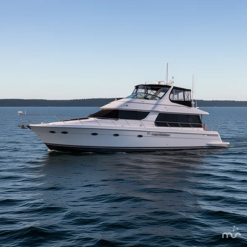 The Image of Carver Yachts 570 Voyager Pilothouse 2002 - 0