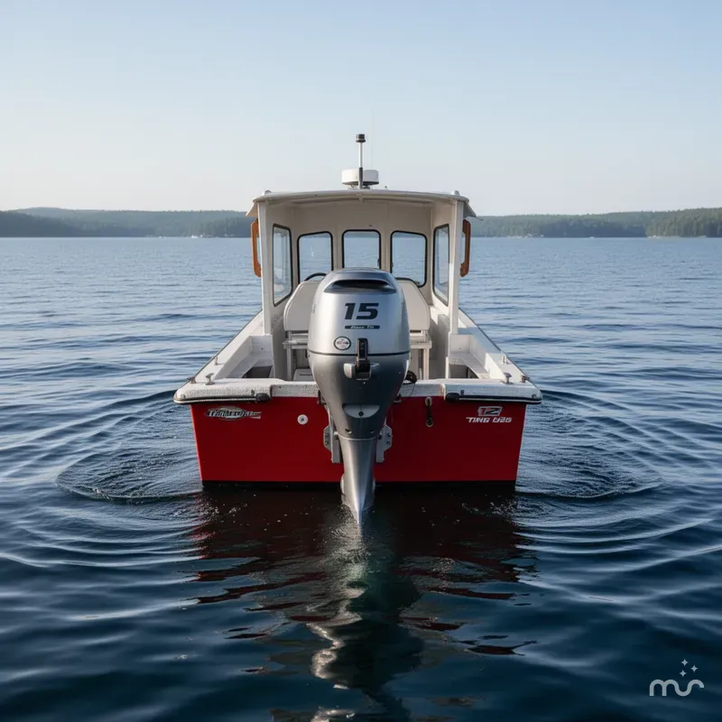 Slide: The Image of 12' TINY TUG BOAT CATCH BOATS 2022 - 3