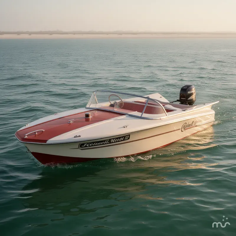 Slide: The Image of Reinell 15 Runabout 1960 - 2