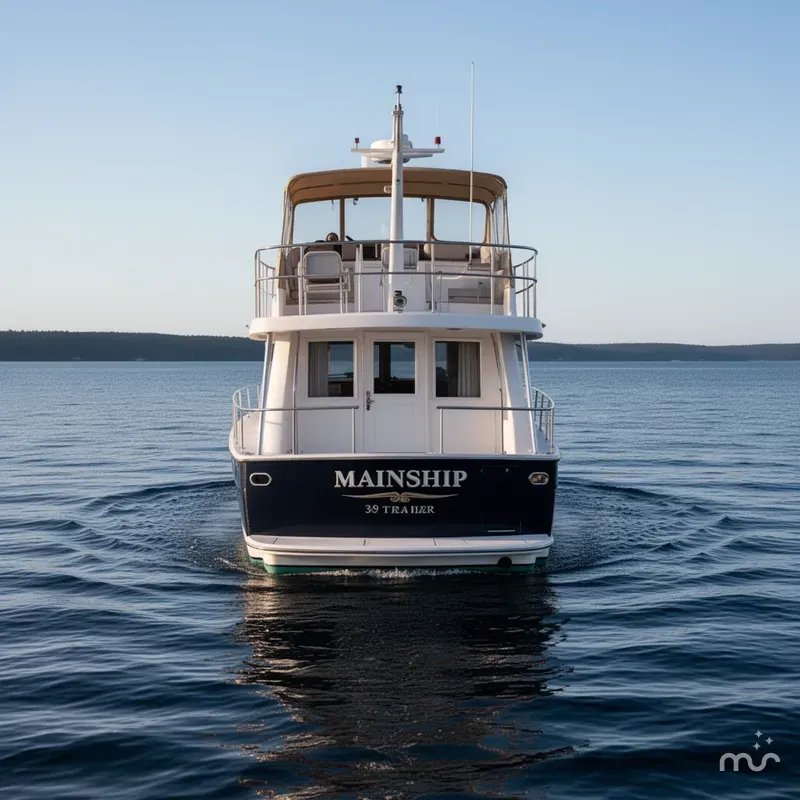 Slide: The Image of Mainship 390 Trawler 2002 - 3