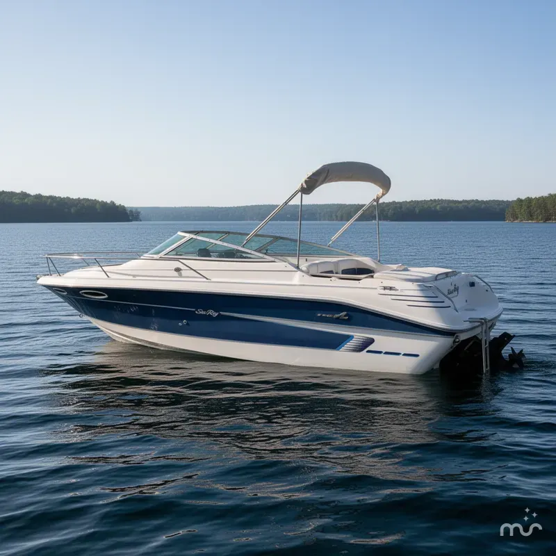 Slide: The Image of Sea Ray 240 Overnighter 1994 - 2