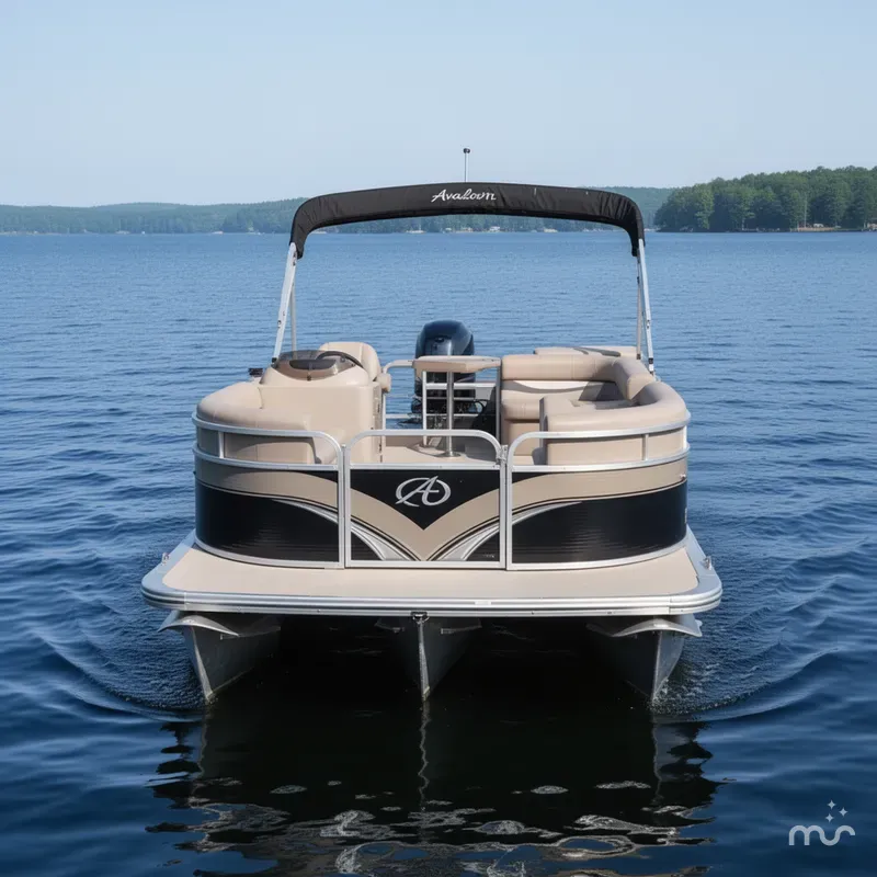 Slide: The Image of Avalon 19 Pontoon 2014 - 1