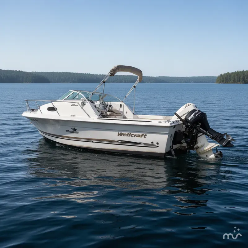 Slide: The Image of Wellcraft 220 Coastal 2003 - 2