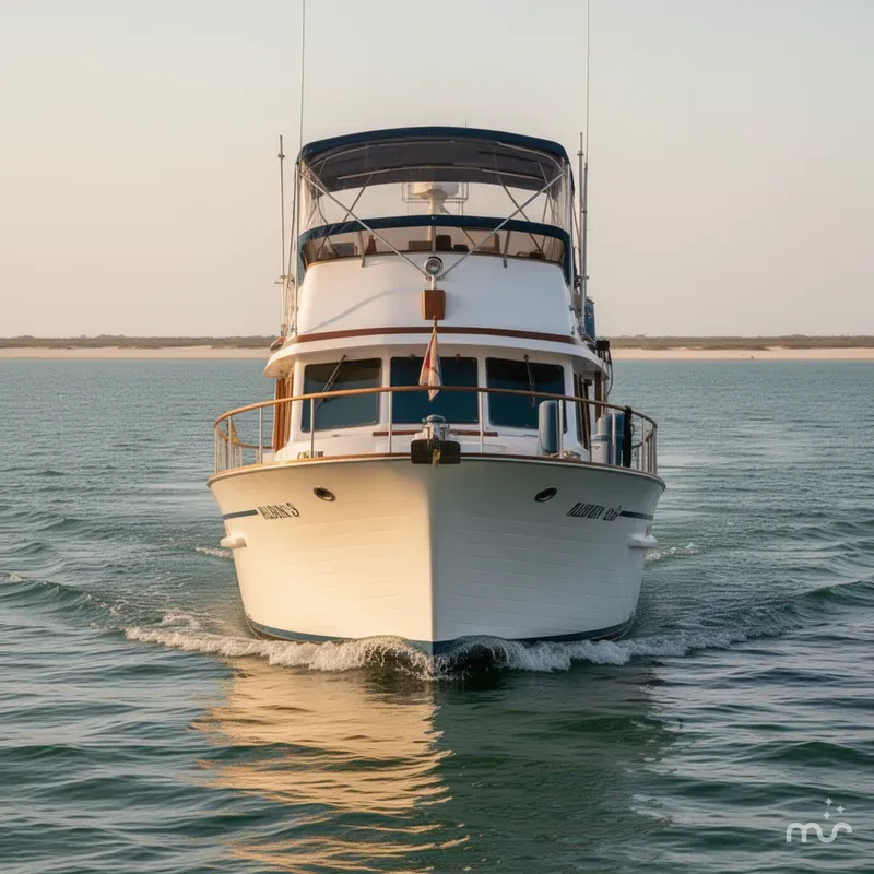 Slide: The Image of Albin 36 Trawler 1985 - 1