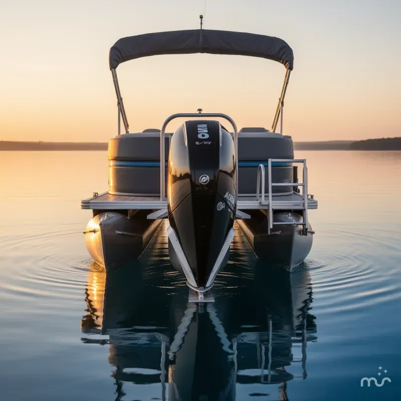 Slide: The Image of Aura Pontoons 23FT 2026 - 1