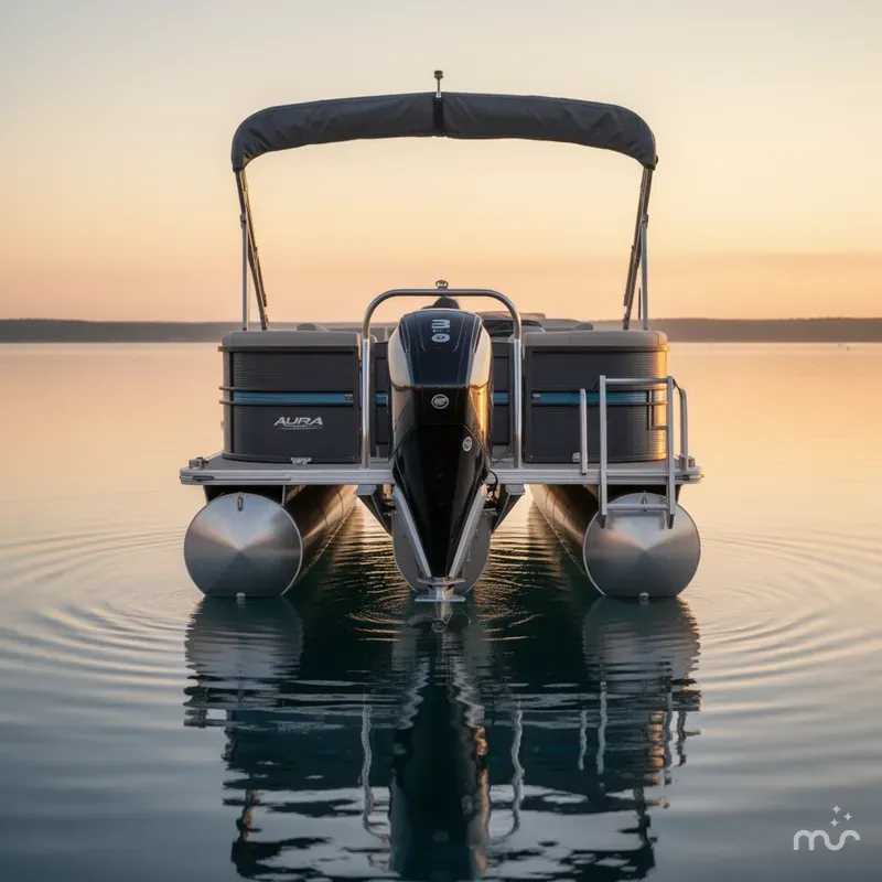 Slide: The Image of Aura Pontoons 23FT 2026 - 3
