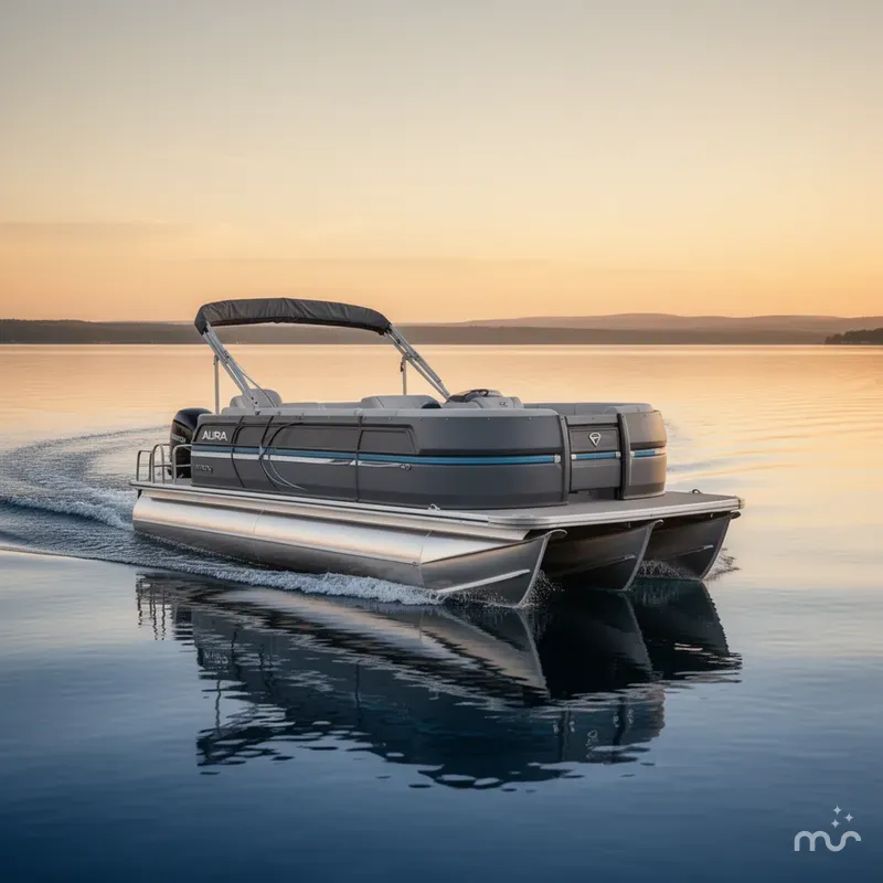 Slide: The Image of Aura Pontoons 23FT 2026 - 4