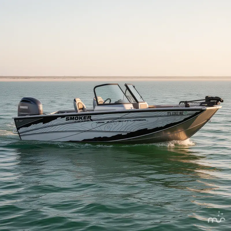 Slide: The Image of Smoker Craft Adventurer 188 DC 2025 - 0