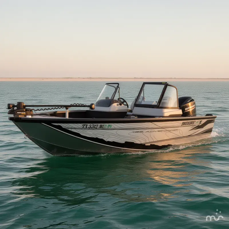 Slide: The Image of Smoker Craft Adventurer 188 DC 2025 - 2