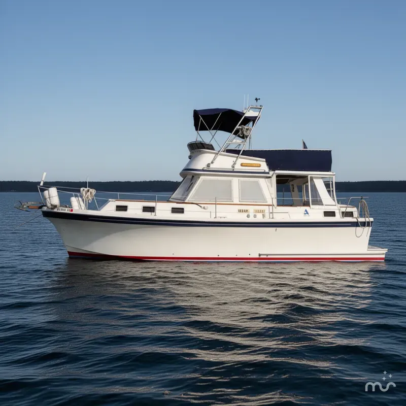 Slide: The Image of Albin 34 Family Cruiser 1986 - 2