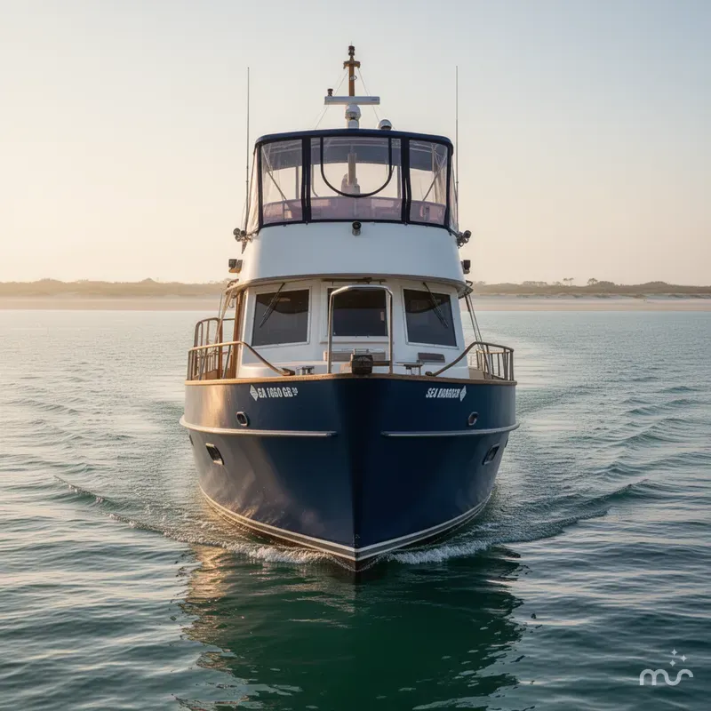 Slide: The Image of Sea Ranger 39 Sundeck 1982 - 1