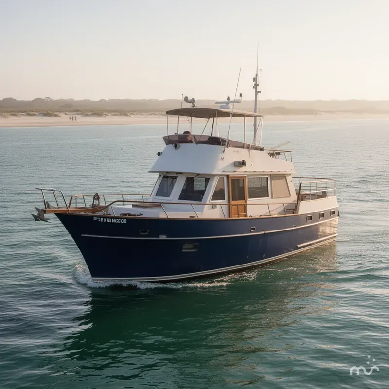 Slide: The Image of Sea Ranger 39 Sundeck 1982 - 2