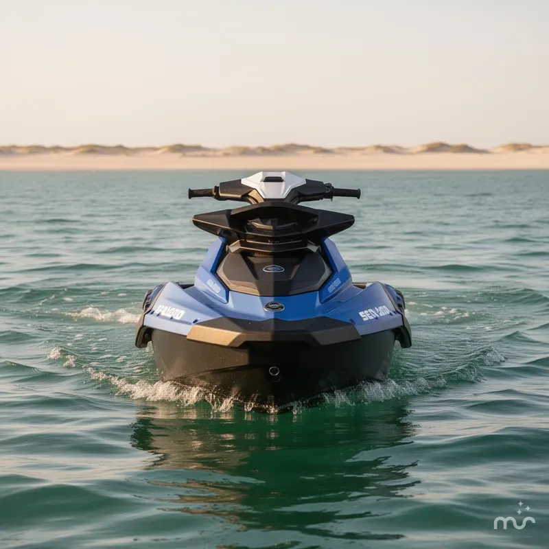 Slide: The Image of Sea-Doo Spark for 3 90 hp Convenience package with iBR and Audio in option 2026 - 1