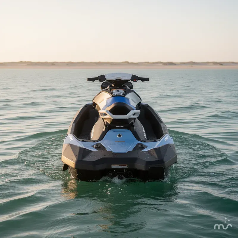 Slide: The Image of Sea-Doo Spark for 3 90 hp Convenience package with iBR and Audio in option 2026 - 3