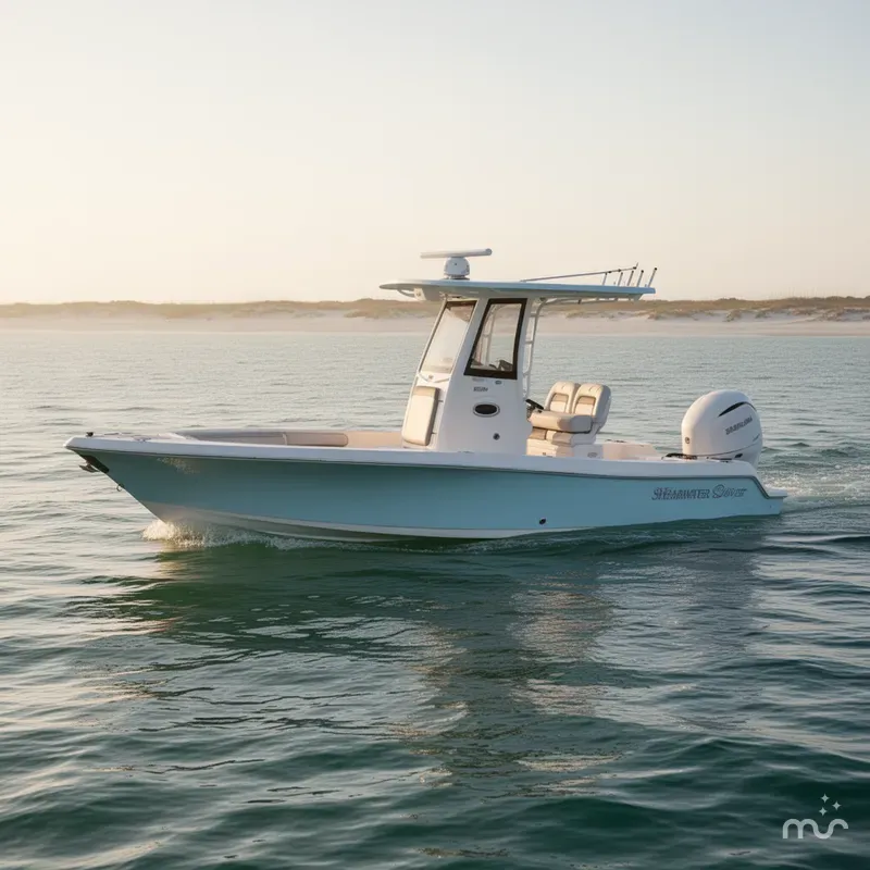 Slide: The Image of Shearwater 260 LXF CAROLINA 2027 - 2
