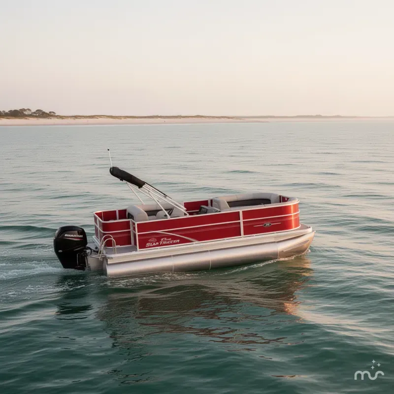 The Image of Sun Tracker Party Barge 20 DLX 2026 - 0