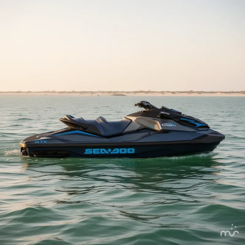 Slide: The Image of Sea-Doo GTX 230 Tech, Audio, iDF, iBR 2026 - 2