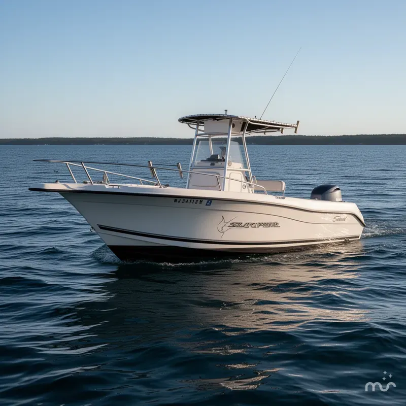 Slide: The Image of Seaswirl 2101 Center Console O/B 2002 - 2