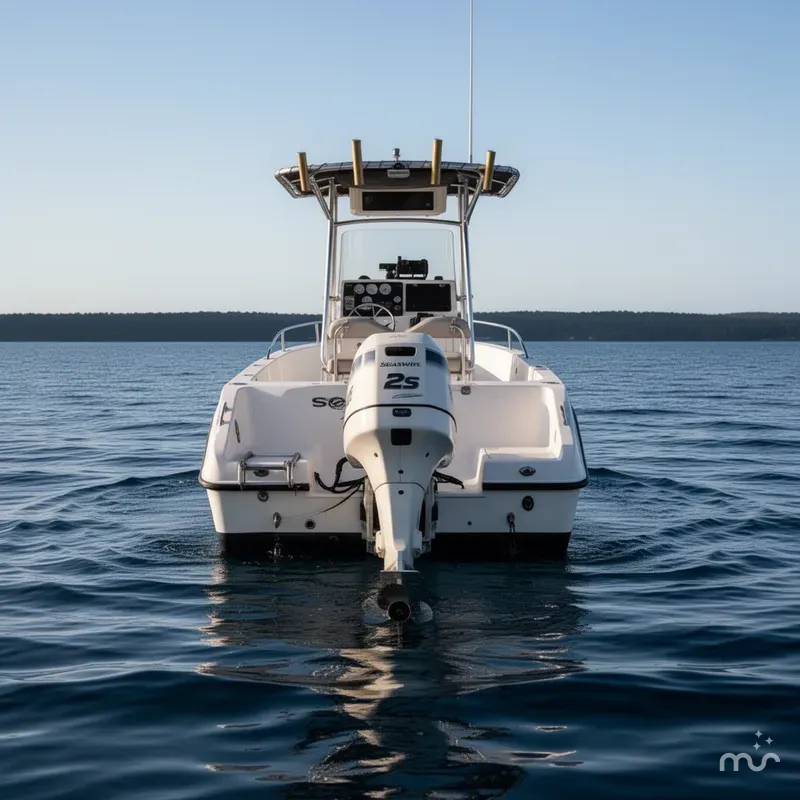 Slide: The Image of Seaswirl 2101 Center Console O/B 2002 - 3