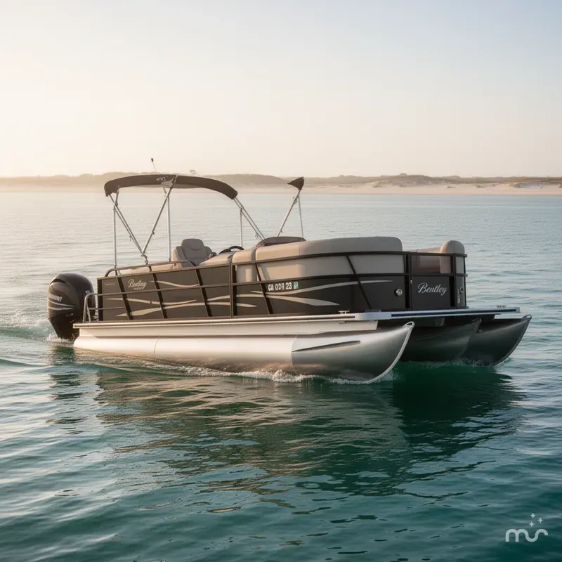 Slide: The Image of Bentley Pontoons 220/223 Cruise 2016 - 2