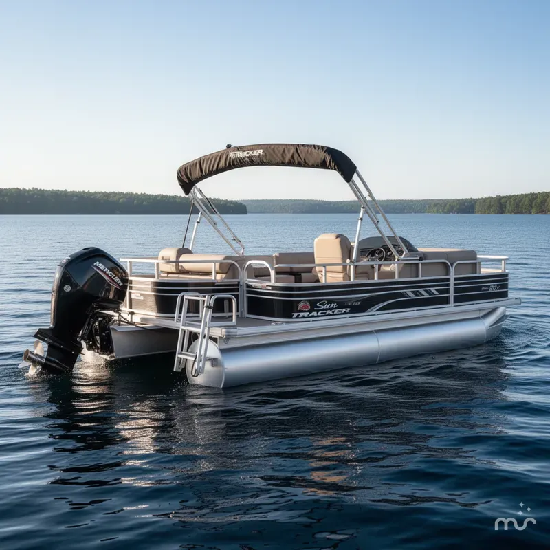 The Image of Sun Tracker Fishin' Barge 20 DLX 2022 - 0