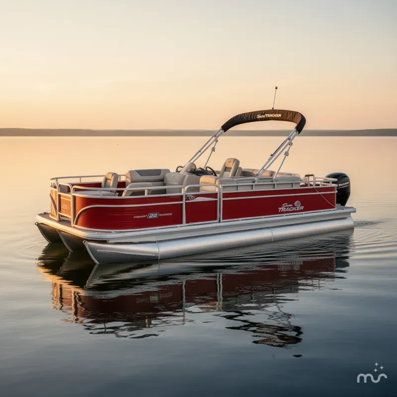 The Image of Sun Tracker Fishin' Barge 22 DLX 2026 - 0