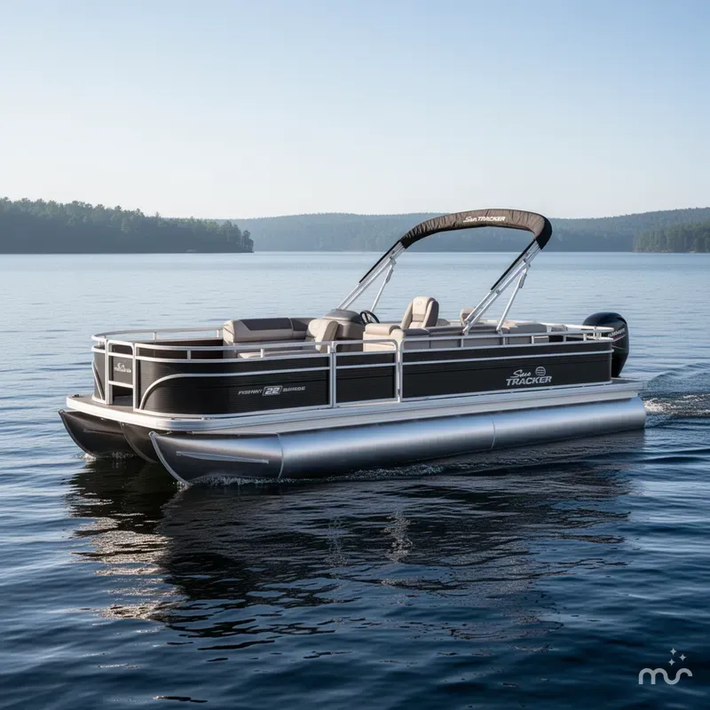 The Image of Sun Tracker Fishin' Barge 22 DLX 2026 - 0