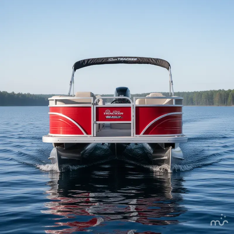 Slide: The Image of Sun Tracker Fishin' Barge 22 DLX 2026 - 1