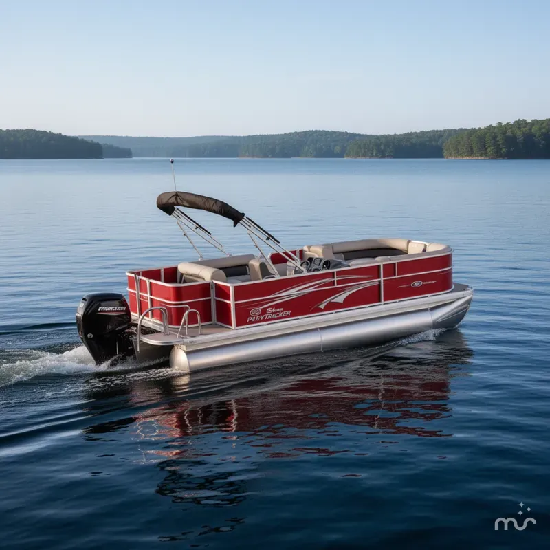 The Image of Sun Tracker Party Barge 18 DLX 2026 - 0