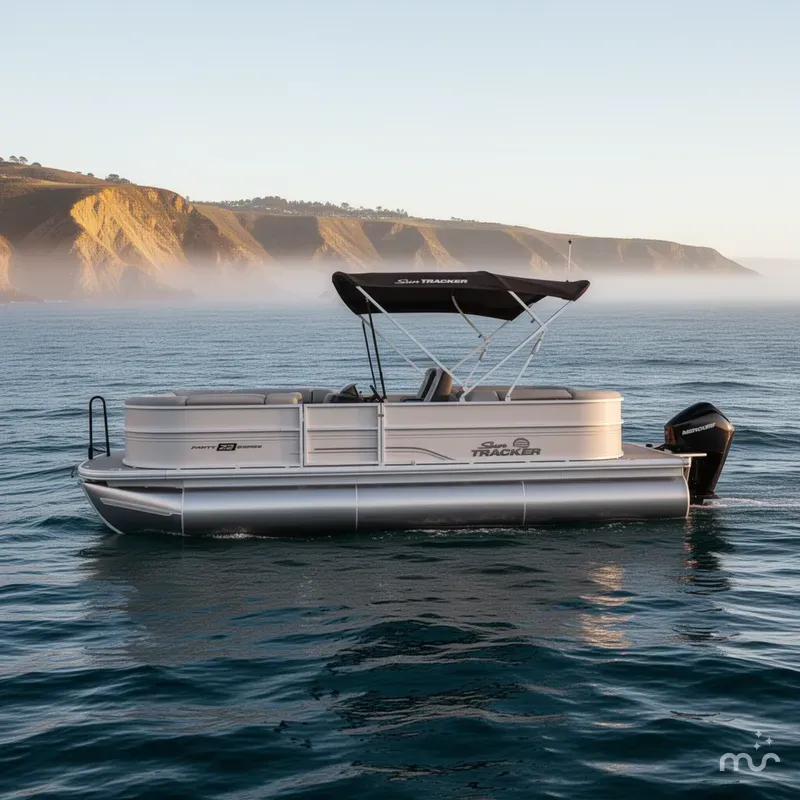 Slide: The Image of Sun Tracker Party Barge 22 XP3 2026 - 2