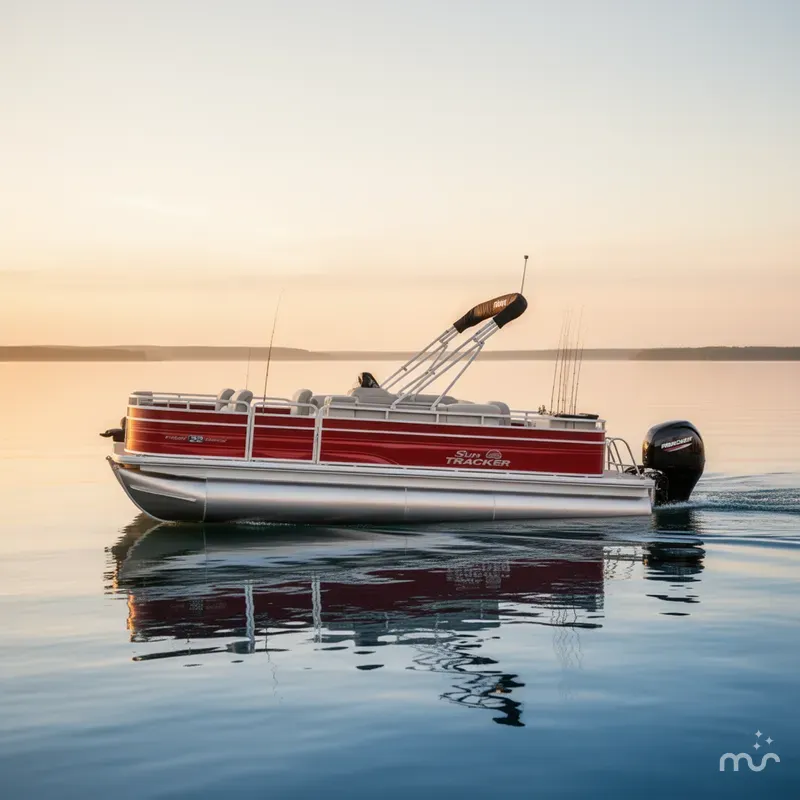 The Image of Sun Tracker Fishin' Barge 22 DLX 2026 - 0