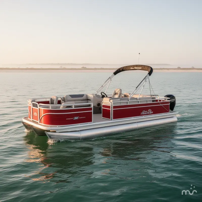 The Image of Sun Tracker Fishin' Barge 22 DLX 2026 - 0