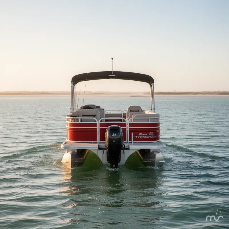 Slide: The Image of Sun Tracker Fishin' Barge 22 DLX 2026 - 3