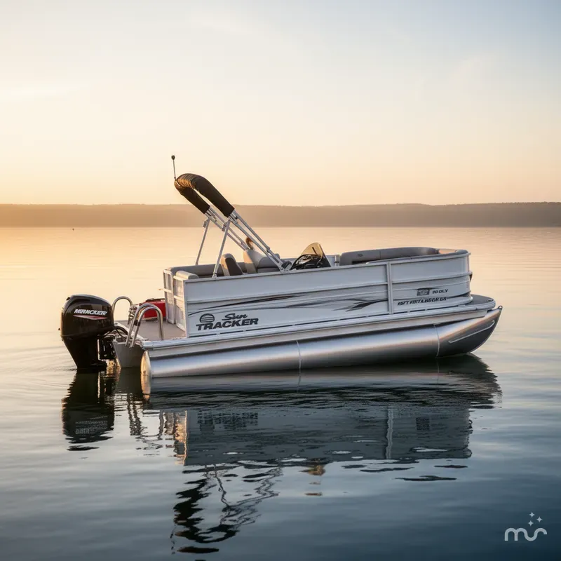 The Image of Sun Tracker Party Barge 16 DLX 2026 - 0