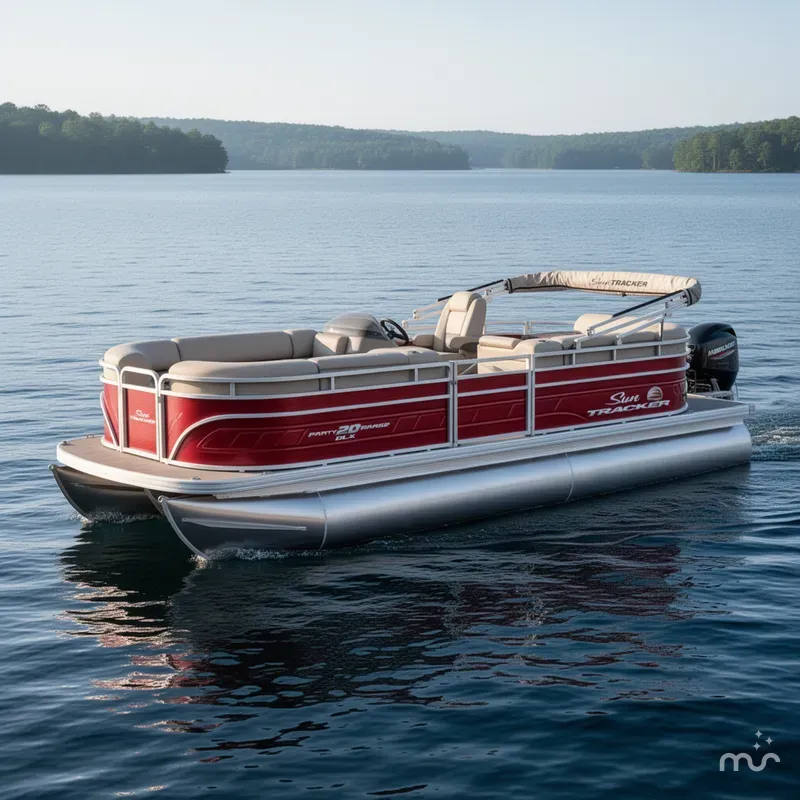 The Image of Sun Tracker Party Barge 20 DLX 2025 - 0