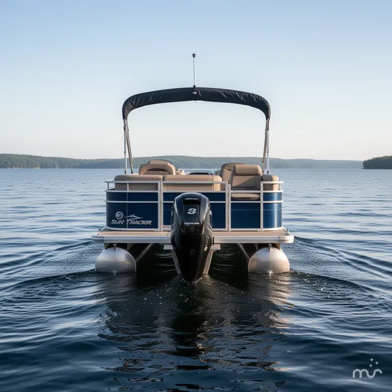 Slide: The Image of Sun Tracker Fishin' Barge 20 DLX 2026 - 3