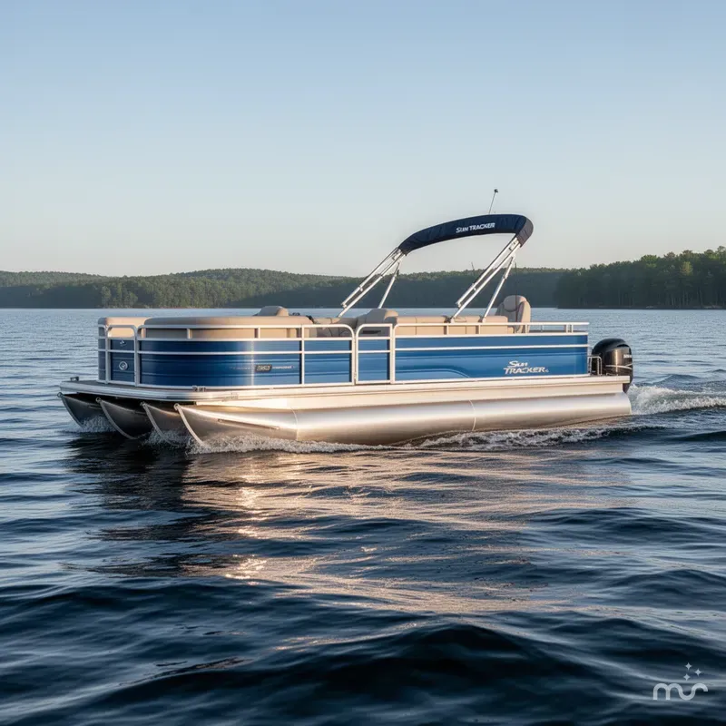 Slide: The Image of Sun Tracker Fishin' Barge 20 DLX 2026 - 4
