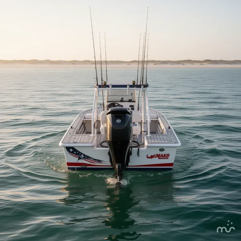 Slide: The Image of Mako 18 Pro Skiff Patriot Edition 2026 - 3
