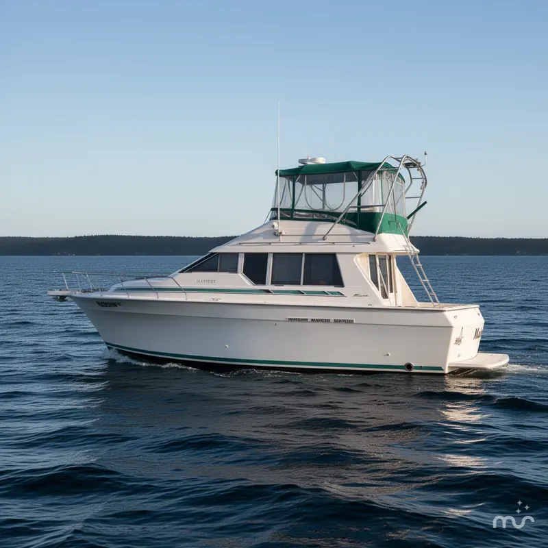 Slide: The Image of Mainship 35 Convertible 1993 - 2
