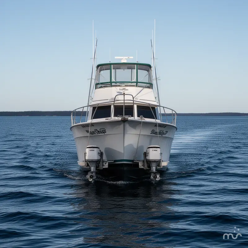 Slide: The Image of Mainship 35 Convertible 1993 - 3