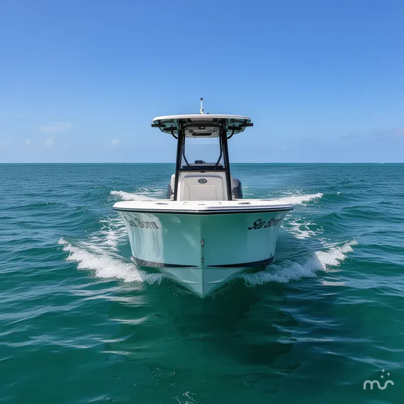 Slide: The Image of Sea Born LX24 Center Console 2027 - 1