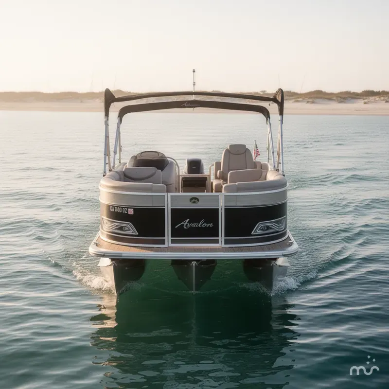 Slide: The Image of Avalon Catalina Rear Lounge - 23' 2018 - 1