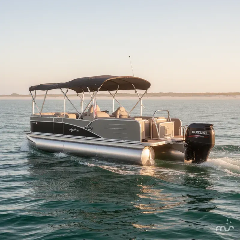 Slide: The Image of Avalon Catalina Rear Lounge - 23' 2018 - 4