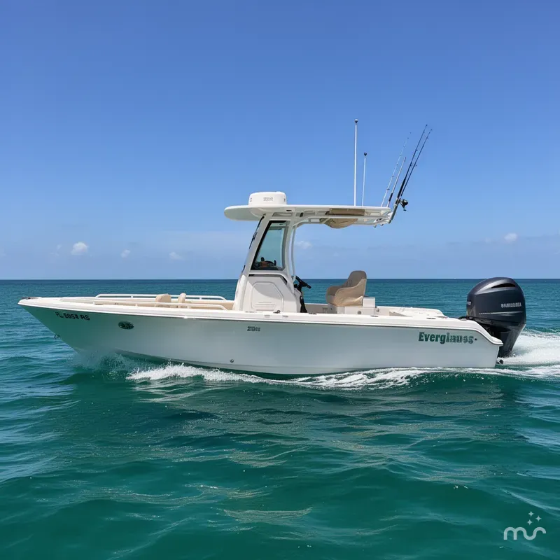 Slide: The Image of Everglades 253 Center Console 2018 - 2