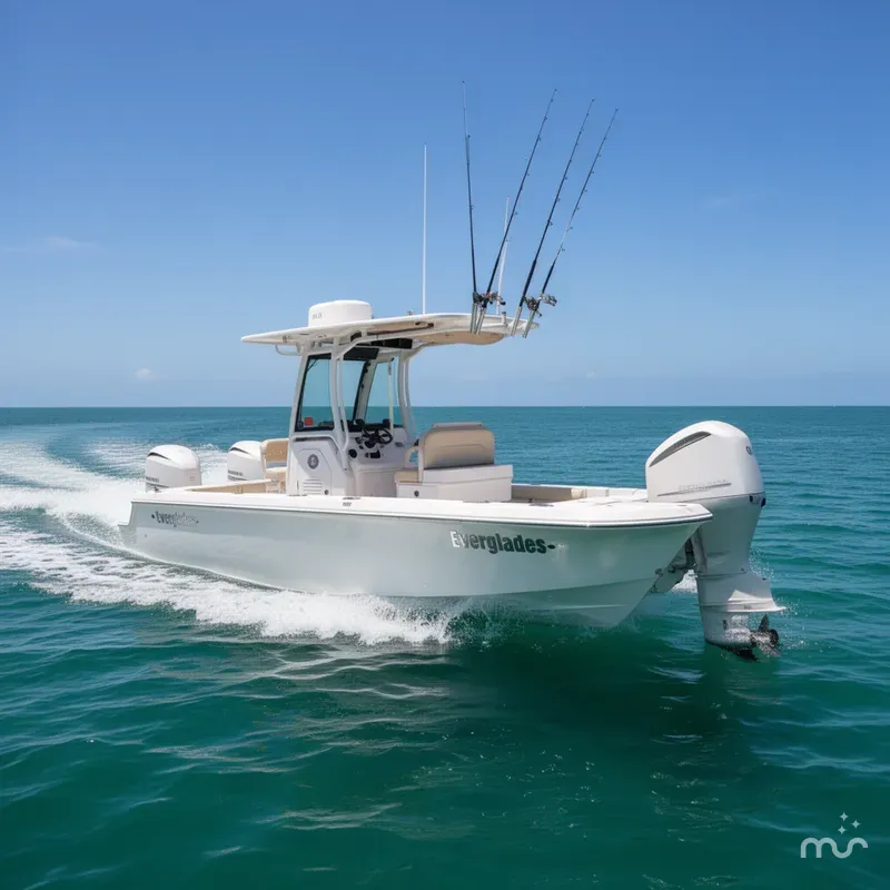 Slide: The Image of Everglades 253 Center Console 2018 - 4