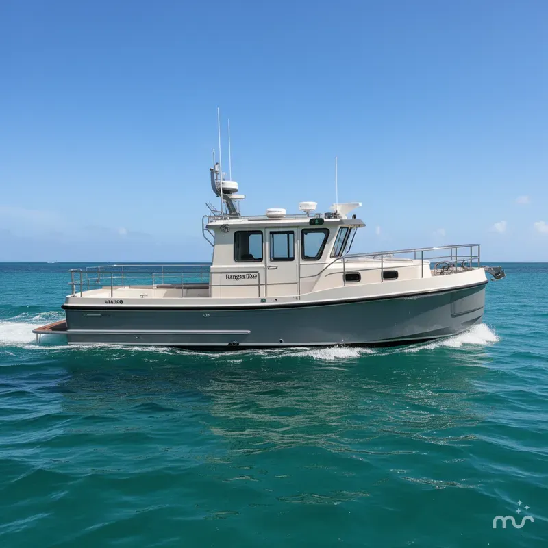 Slide: The Image of Ranger Tug R-29 CB 2023 - 2