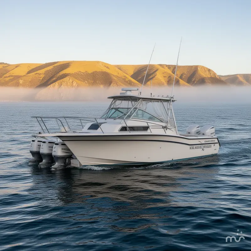 Slide: The Image of Grady-White Marlin 280 1990 - 2