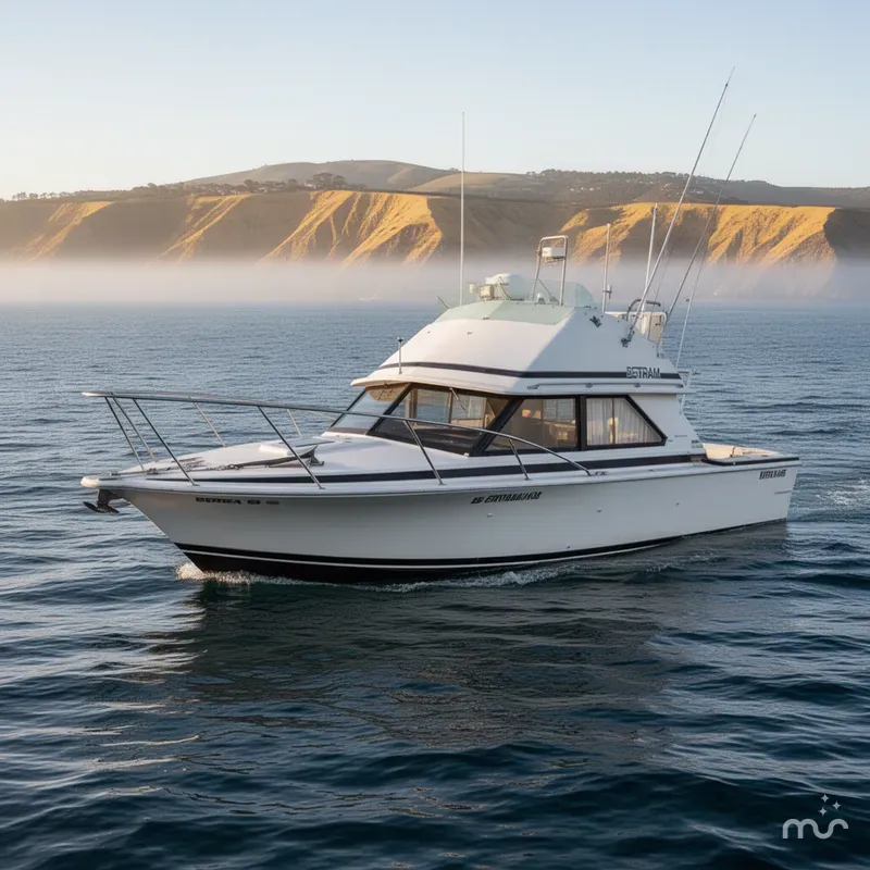 Slide: The Image of Bertram 28 Sport Fisherman 1988 - 2